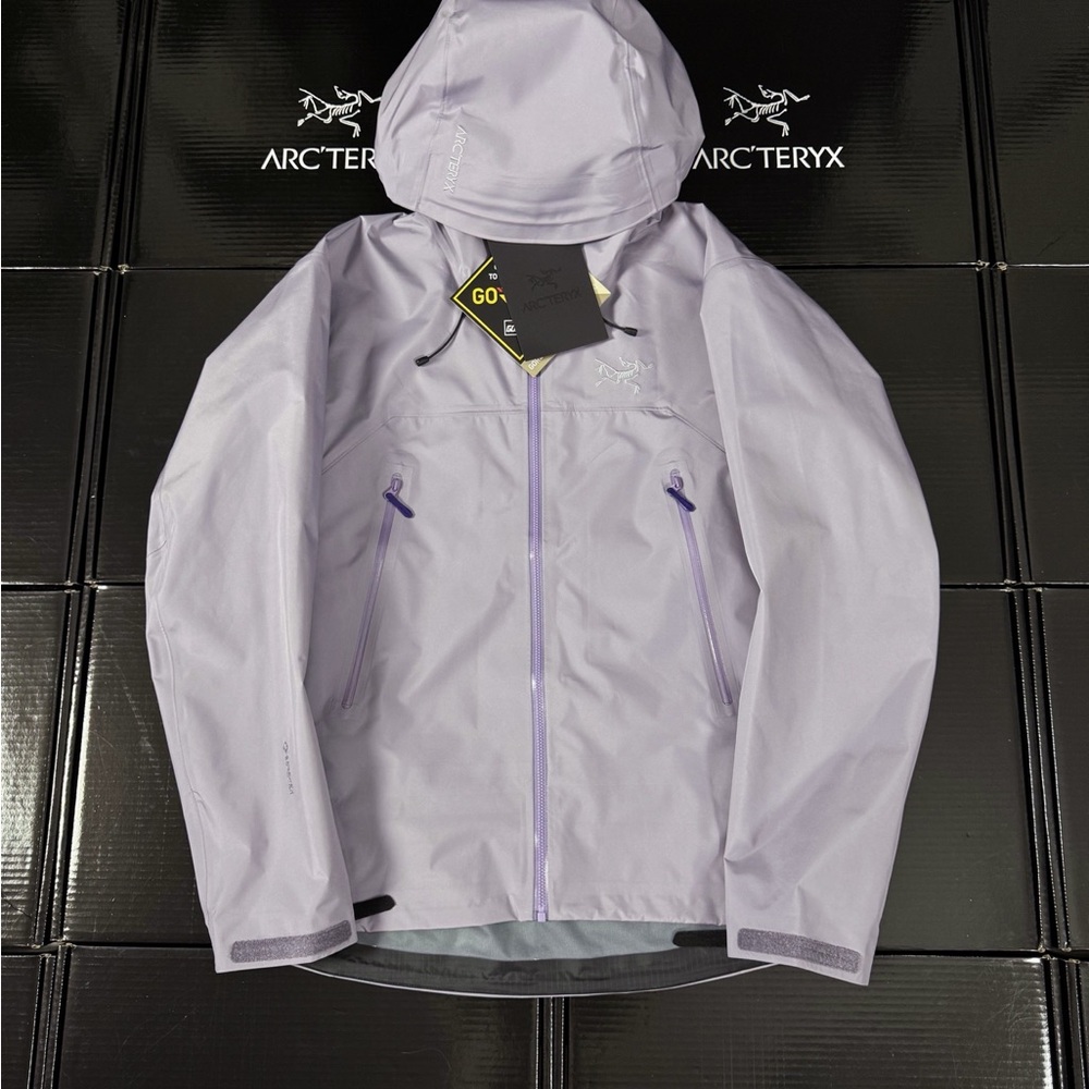 Arc'teryx Lavender Hooded Jacket